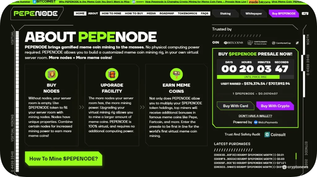 pepenode project explanation