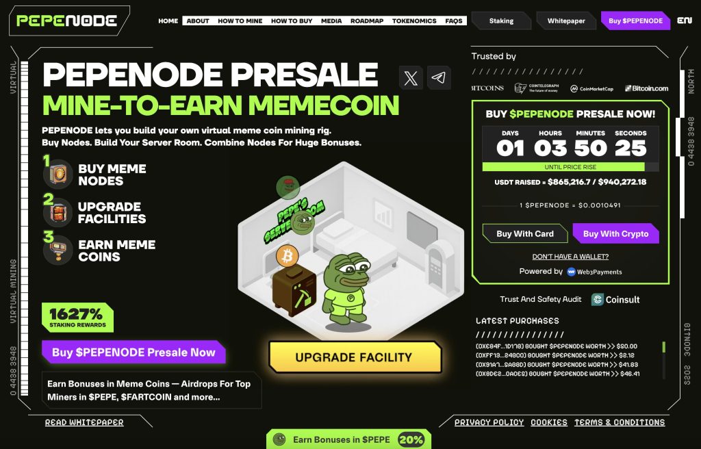 pepenode crypto presale
