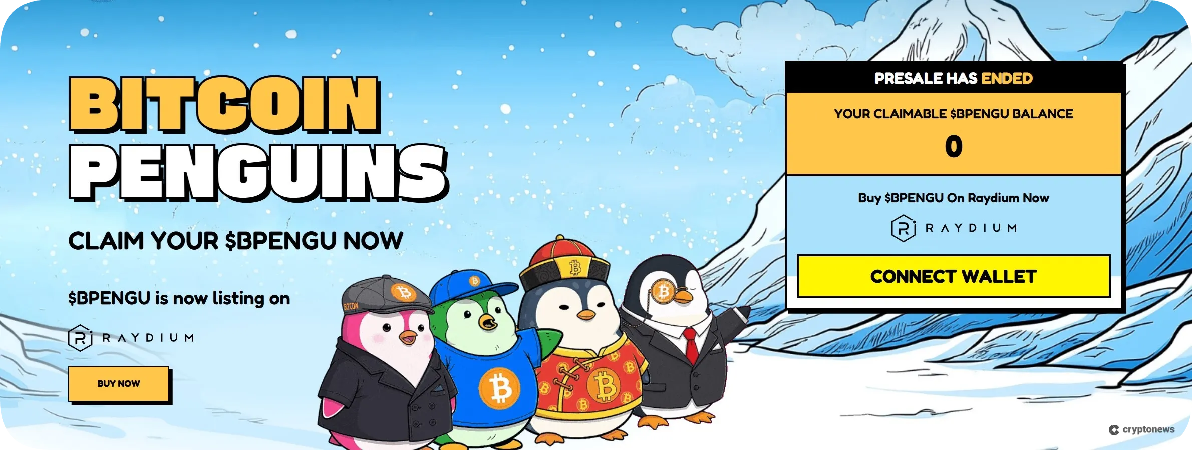 bitcoin penguin homepage