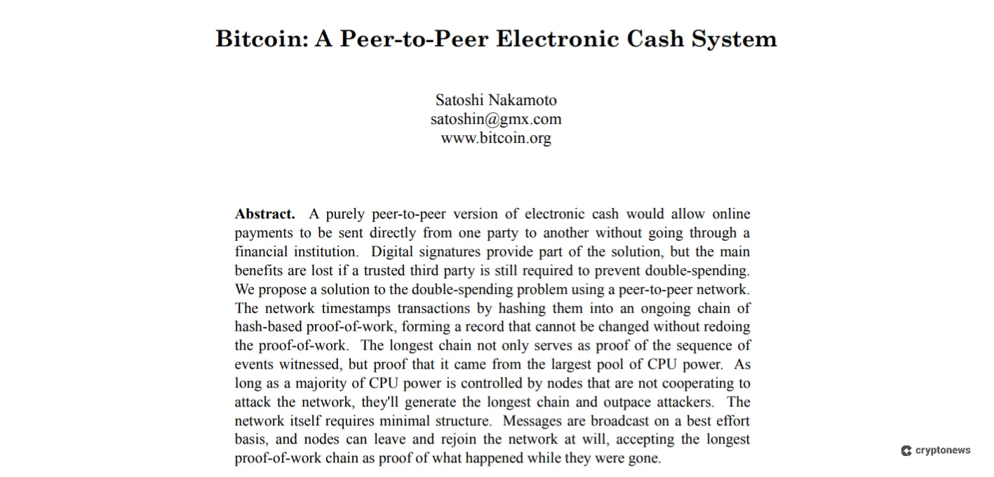 bitcoin whitepaper