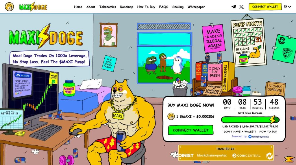 maxidoge meme coins