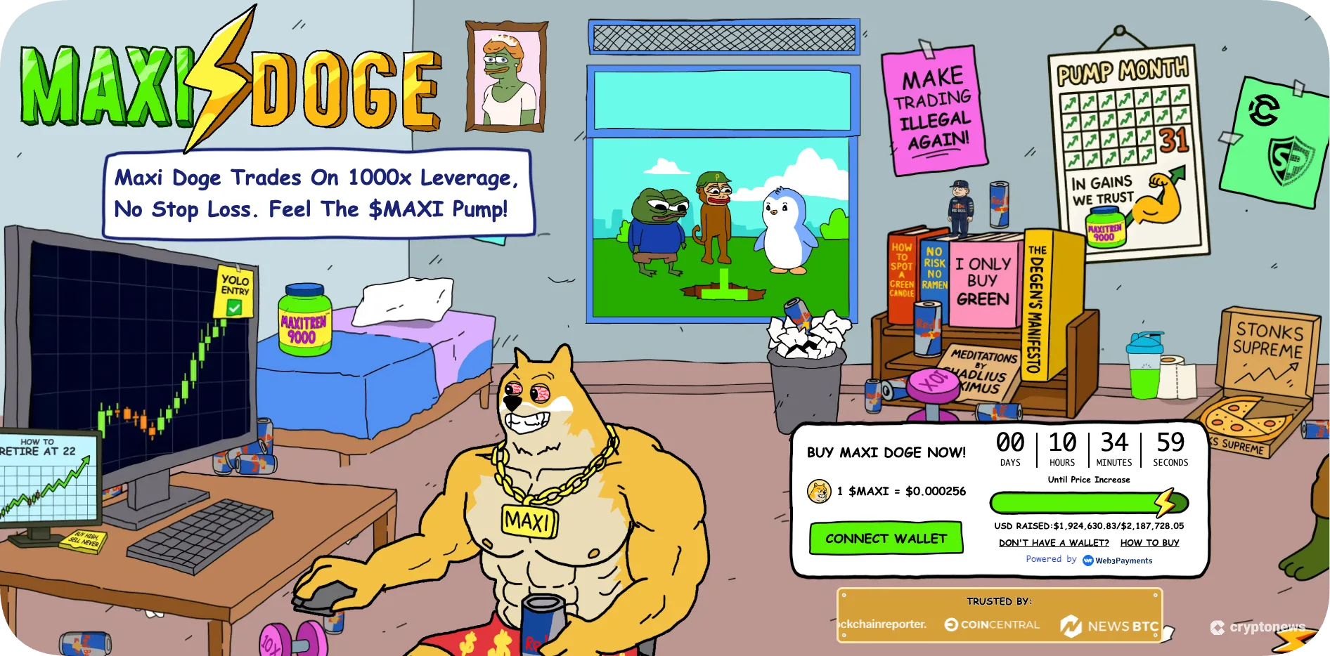 maxi doge next 1000x crypto