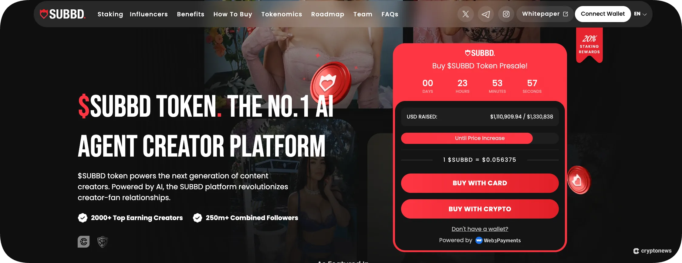 SUBBD, next 1000x cryptocurrency