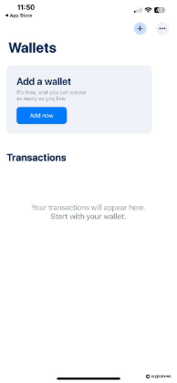 to Set Up and Use BlueWallet the first step is to add a new wallet