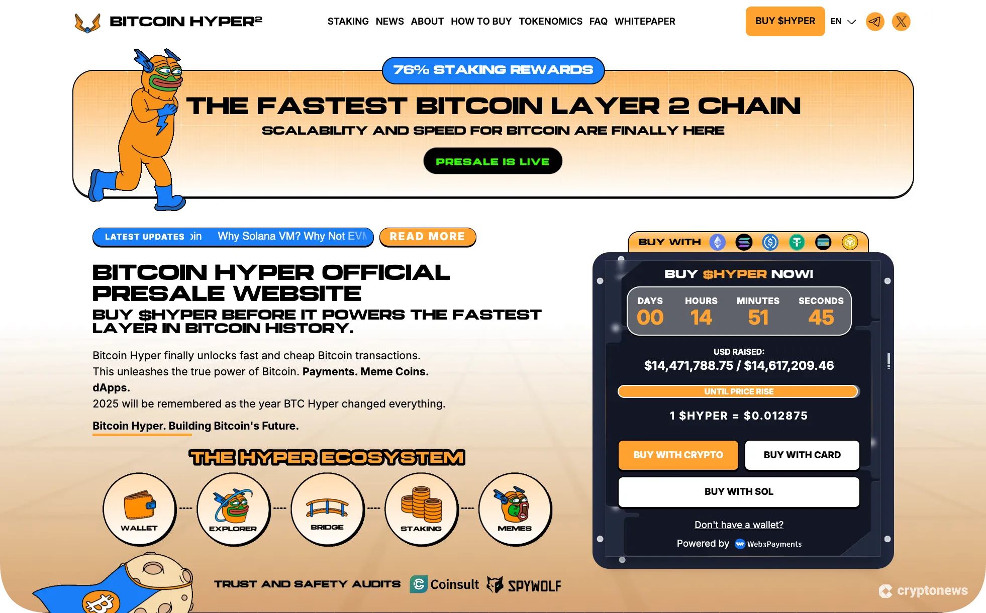 bitcoin hyper is the best emerging presale