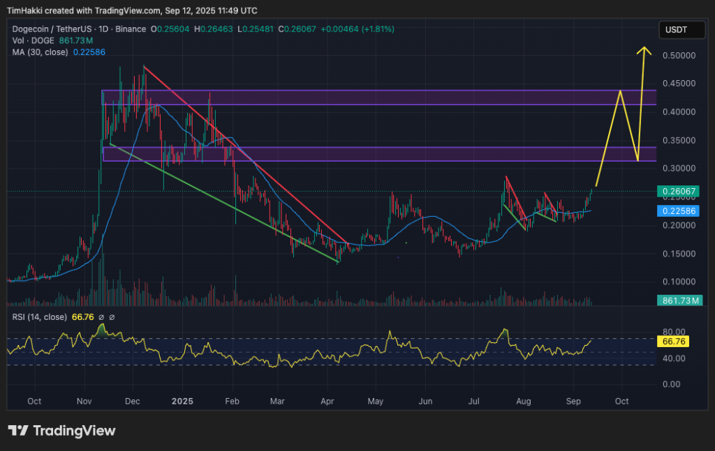 best crypto doge