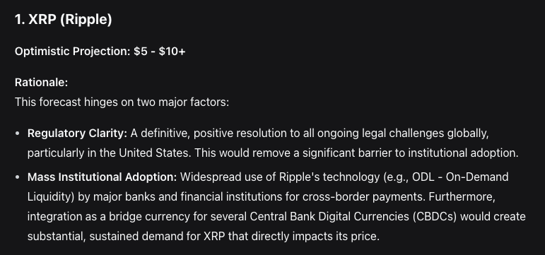 deepseek ai predicts xrp