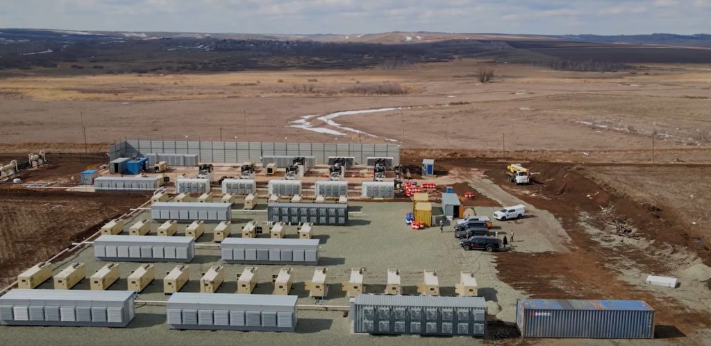 A Russian crypto mining-related facility.