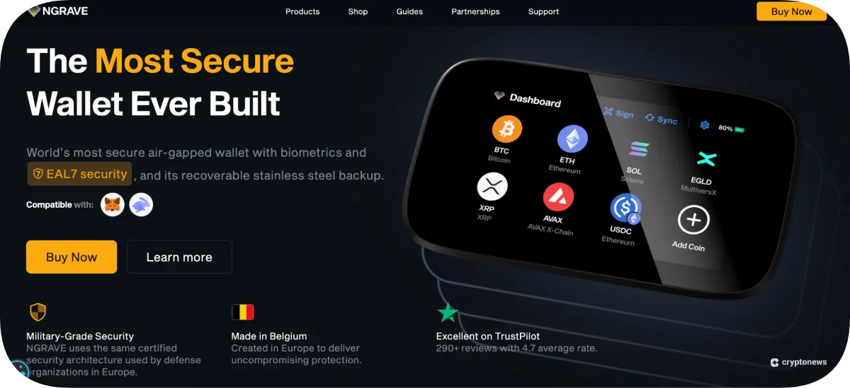 ngrave zero official website