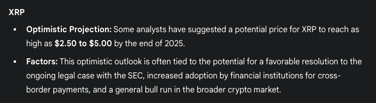 gemini ai predicts xrp