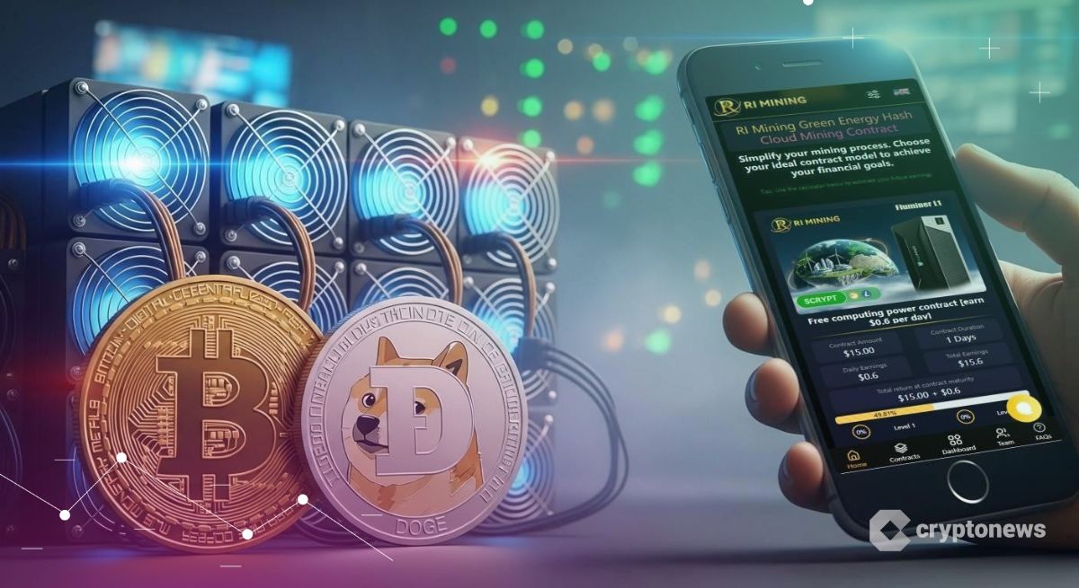 RI Mining Launches New Mobile Cloud Mining App: Mine BTC and DOGE Anytime, Anywhere
