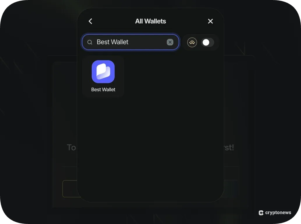 how to connect a crypto wallet to the remittix presale