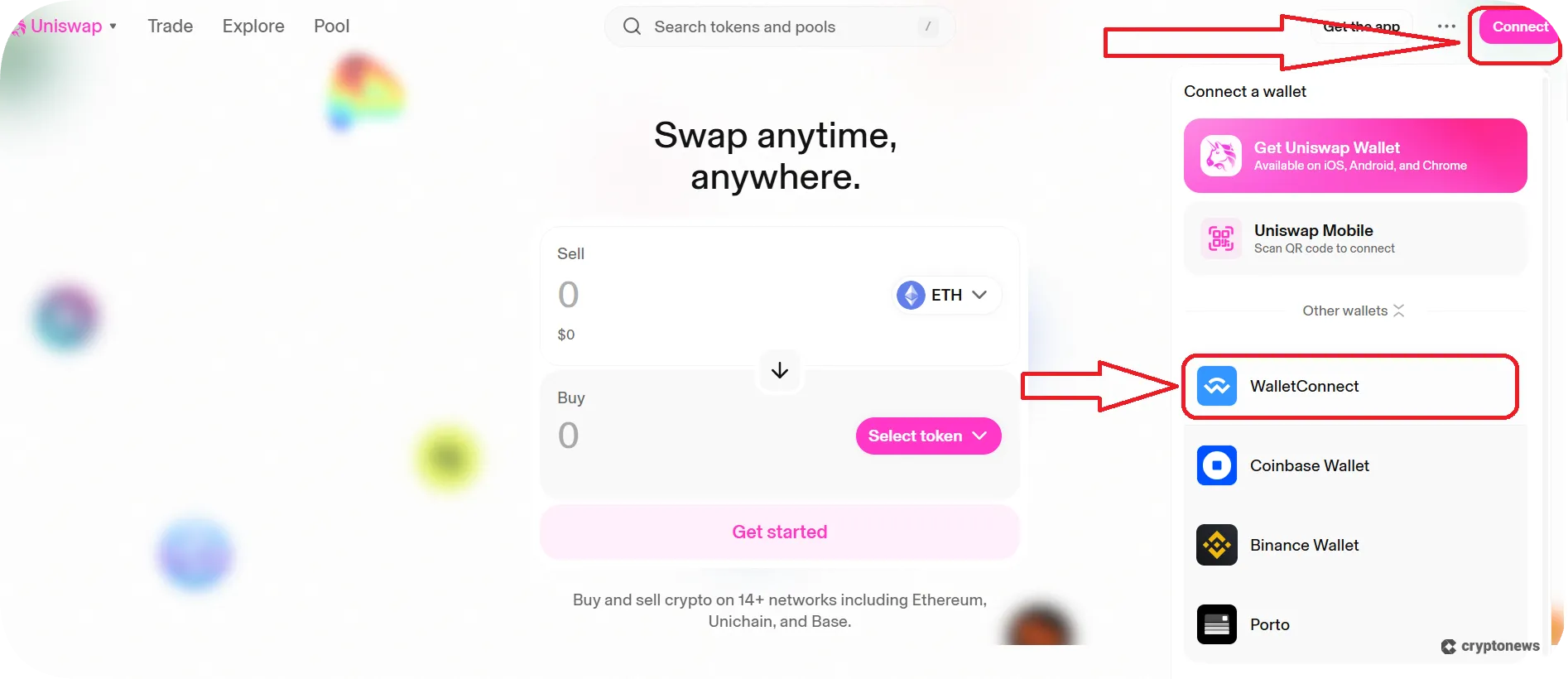 Connect Your Wallet to Uniswap