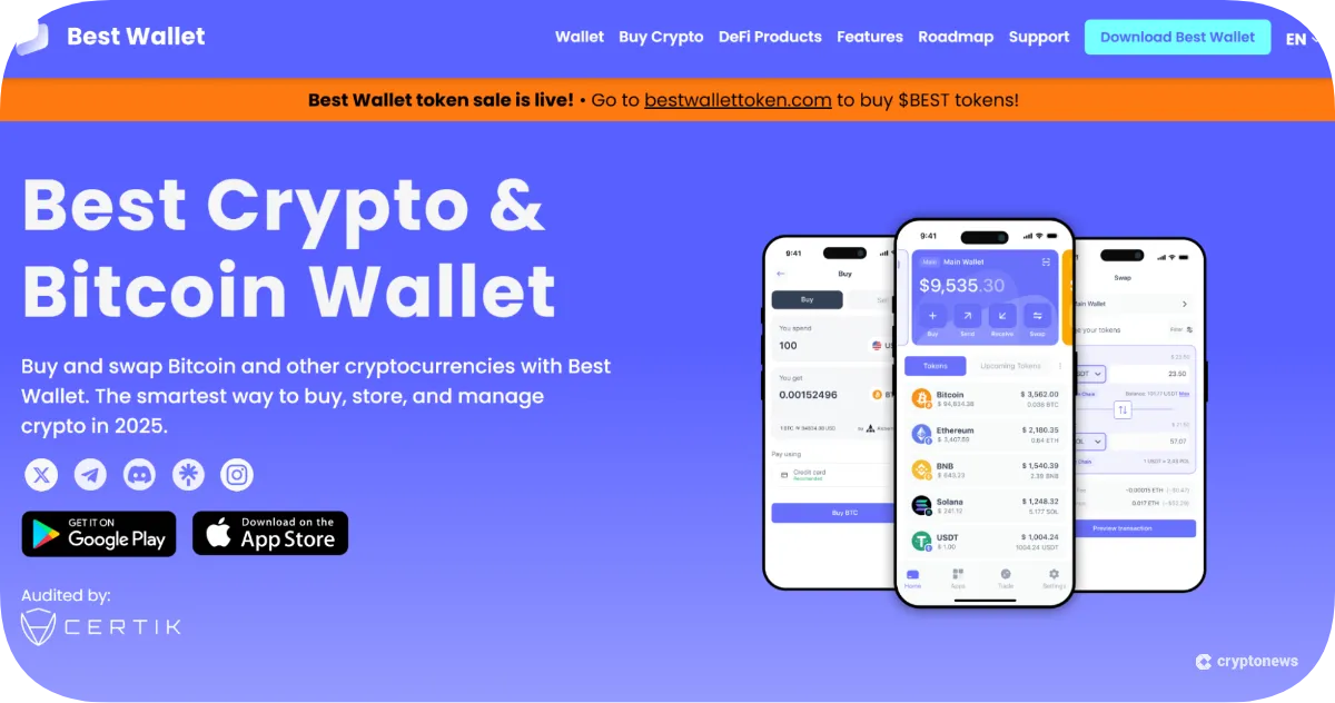 best wallet is the top meme coin trading platform