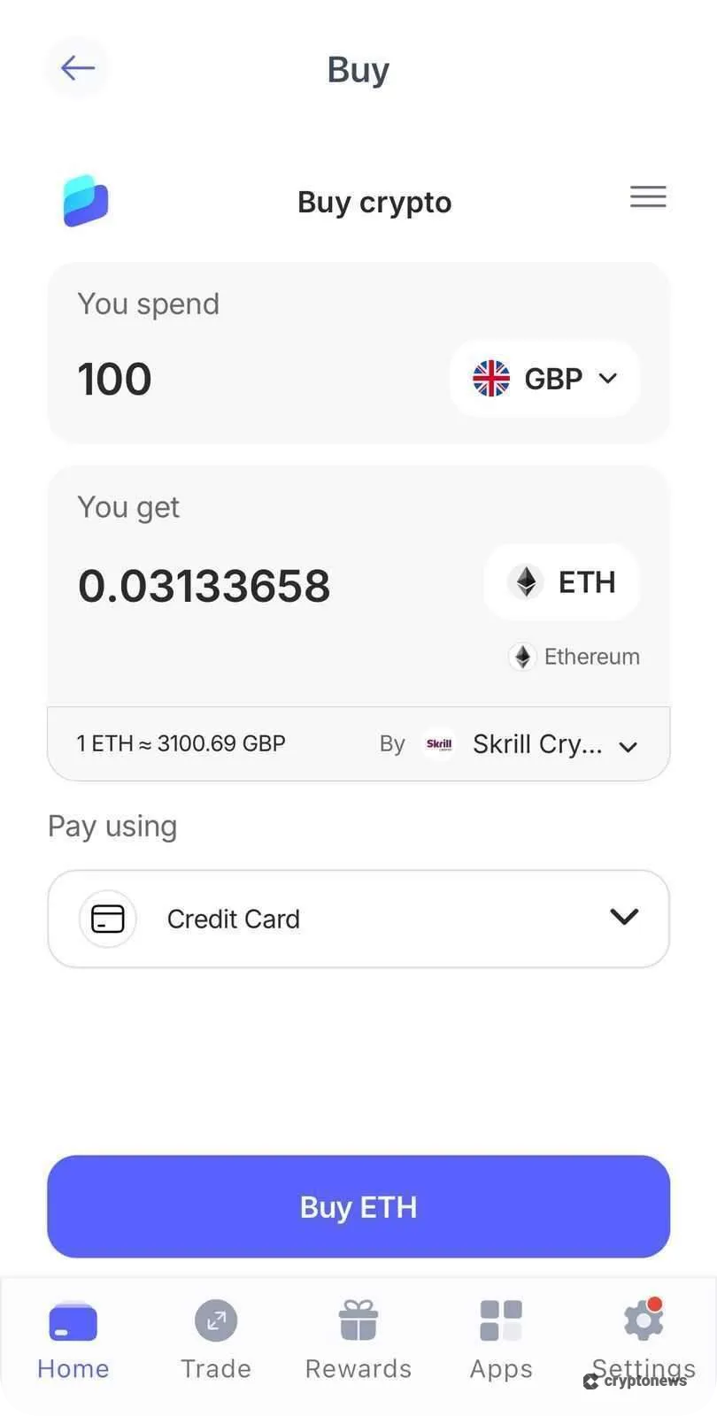 buy ethereum on best wallet