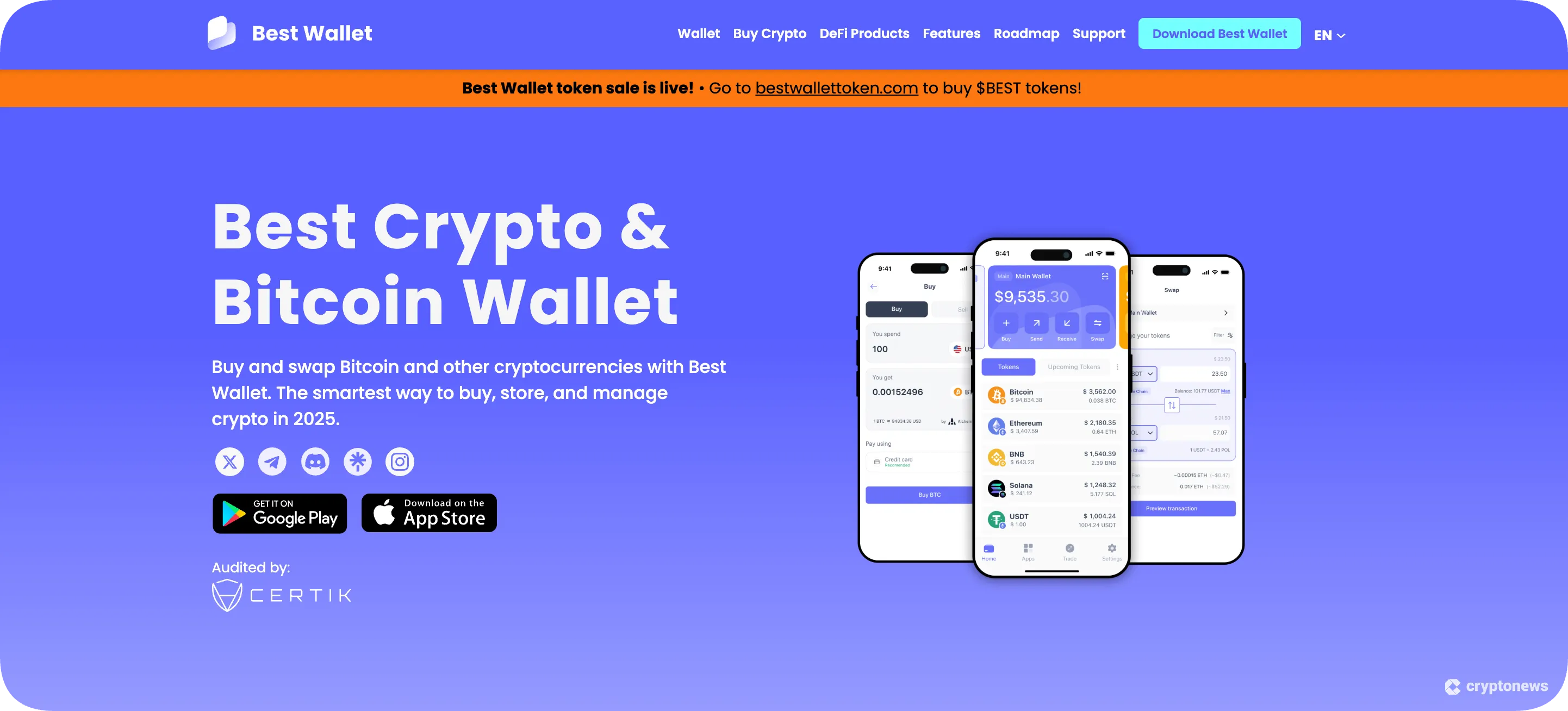 Download a Cryptocurrency Wallet like best wallet
