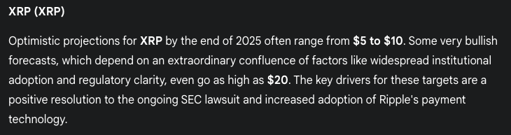 gemini ai predicts xrp