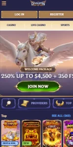 diva spin casino home page