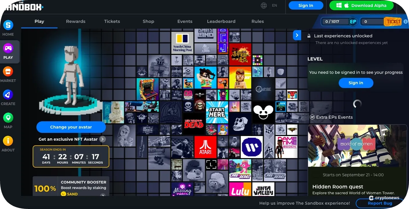 sandbox is a great gaming crypto to invest in