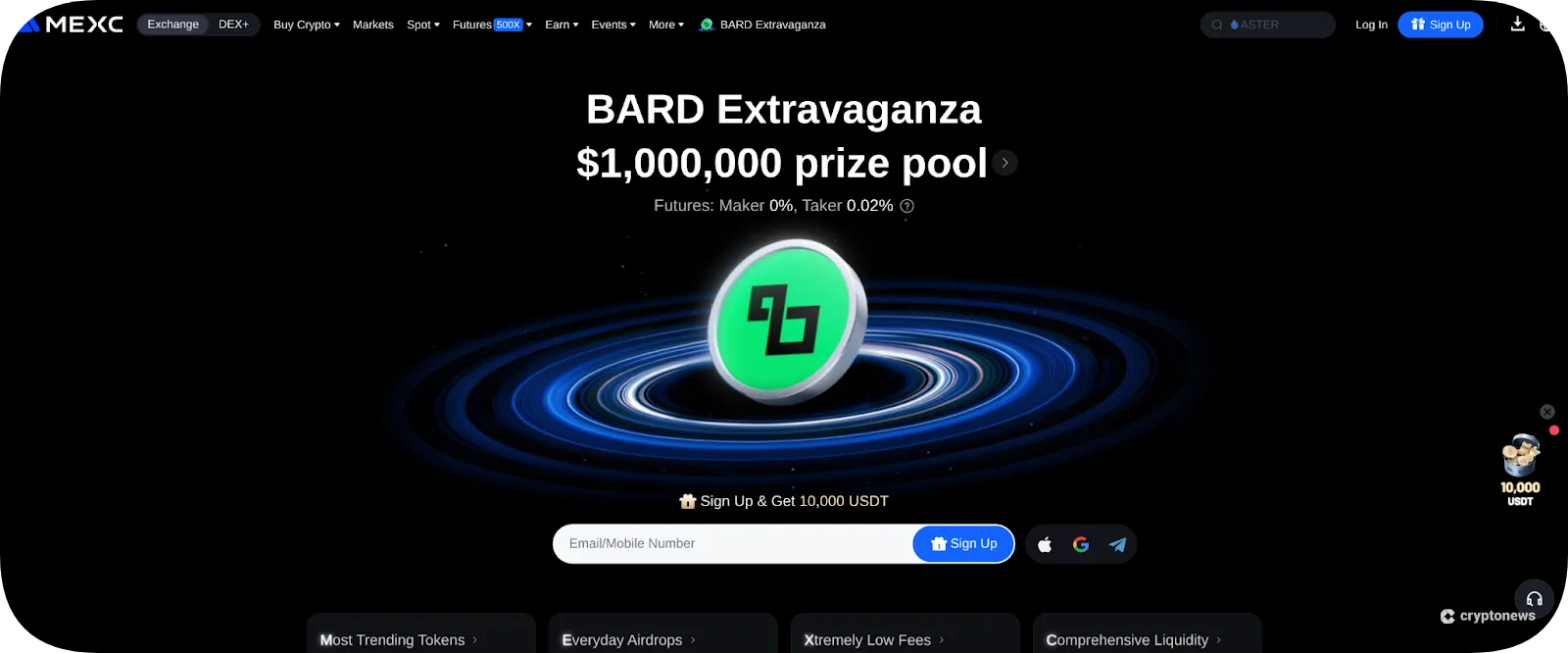 mexc is one of the top Crypto Spot and Futures Trading Platform