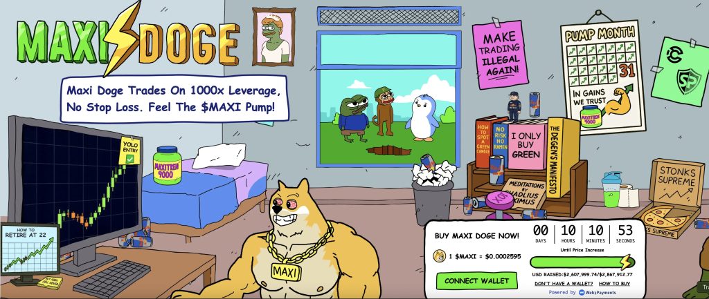 maxi doge presale