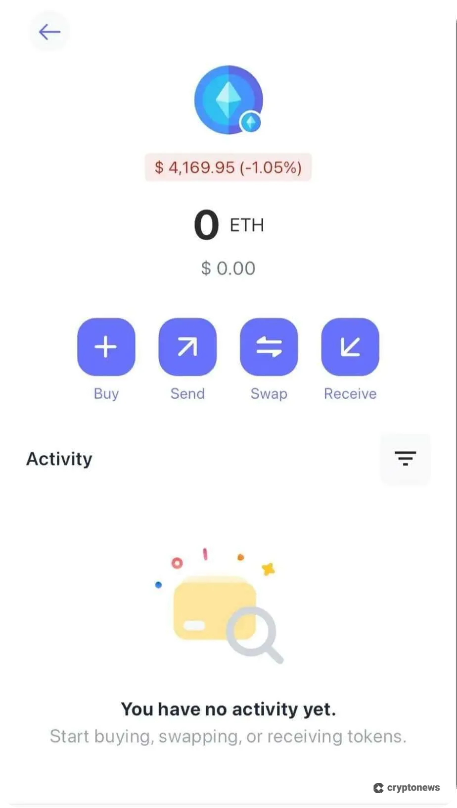 Deposit or Buy Crypto