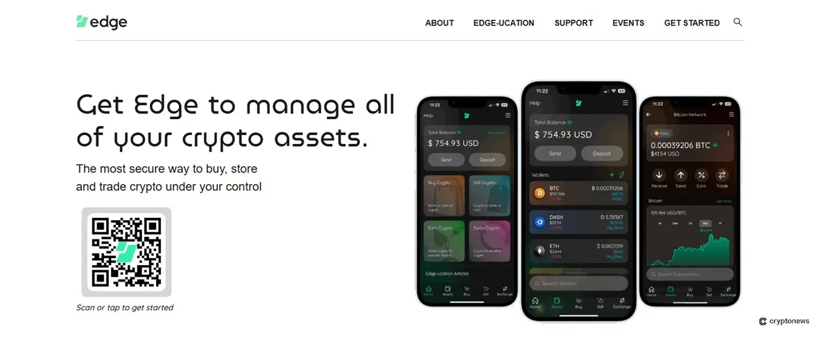 edge wallet official website