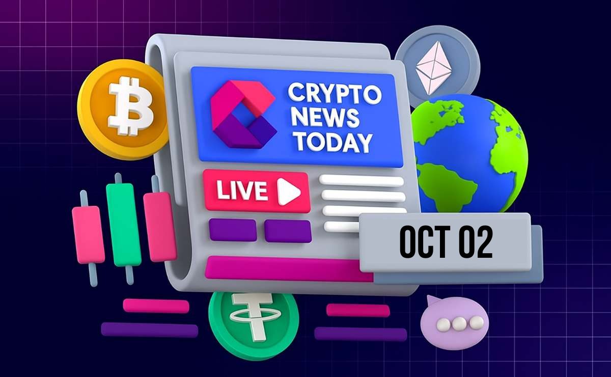 [LIVE] Crypto News Today: Latest Updates for Oct. 02, 2025 – Bitcoin Nears $119K as Dollar Slide Fuels ‘Uptober’ Rally