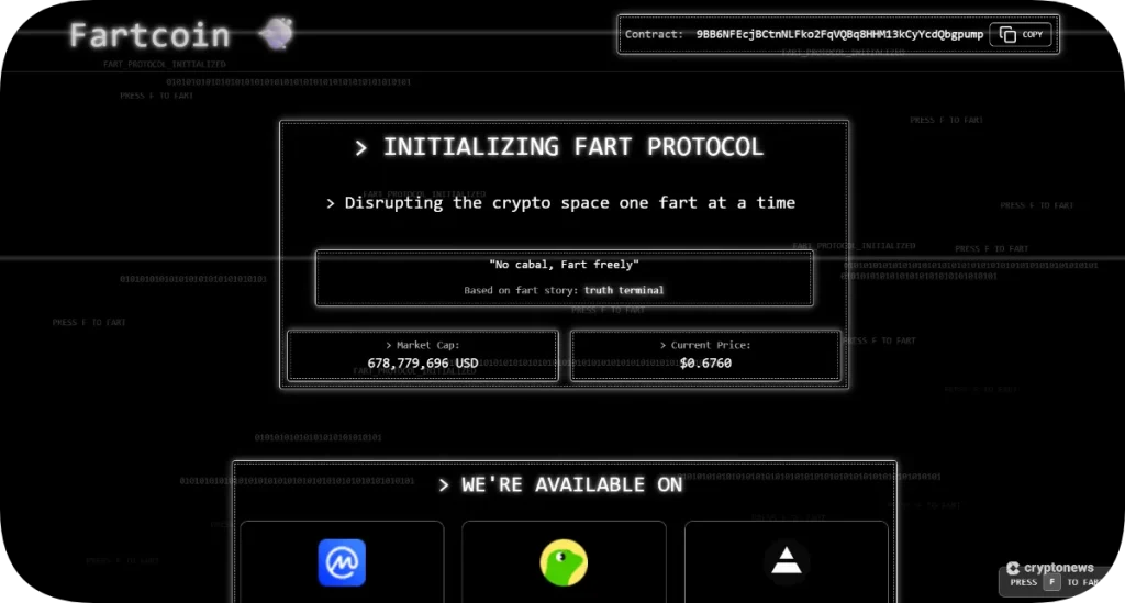 solana meme coin fartcoin