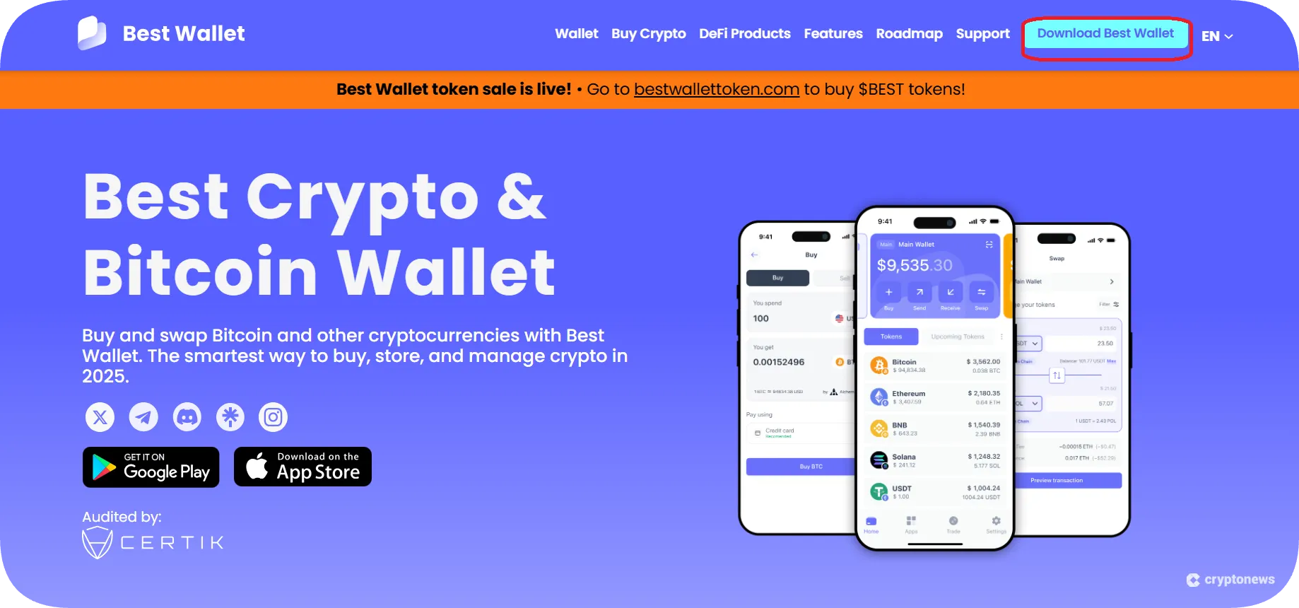 Best wallet is a secure wallet to buy little pepe from