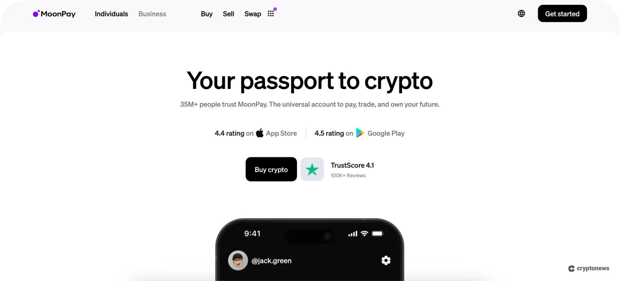 moonpay official page