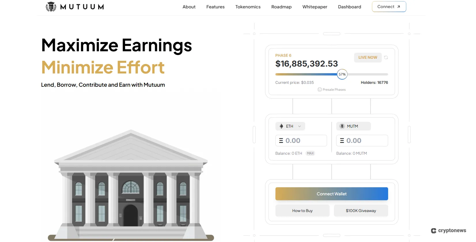 Visit the Mutuum Presale Page