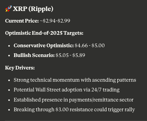 claude ai predicts xrp
