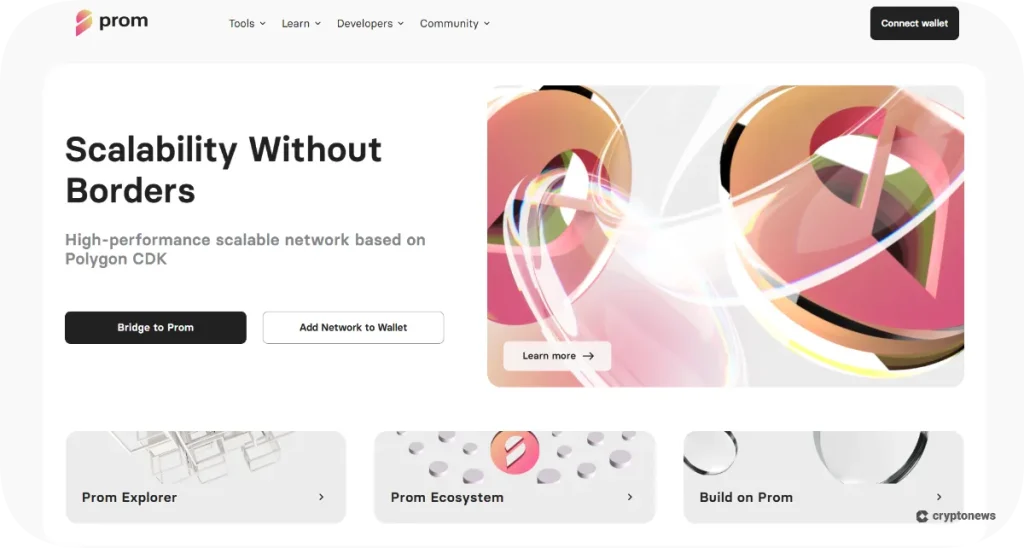 prom, the best micro cap token powering an nft marketplace