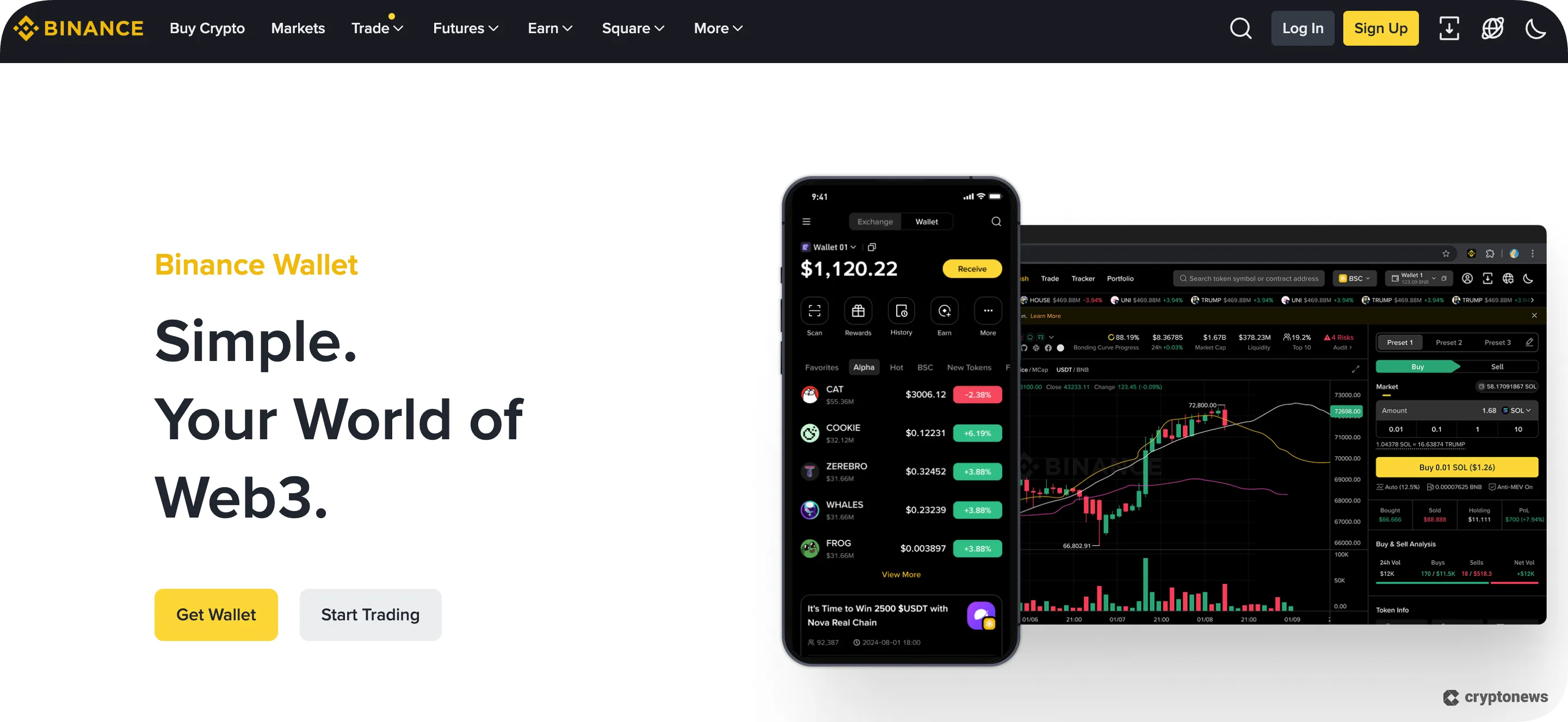 Binance Wallet is the Best Crypto Wallet for UK Binance Traders