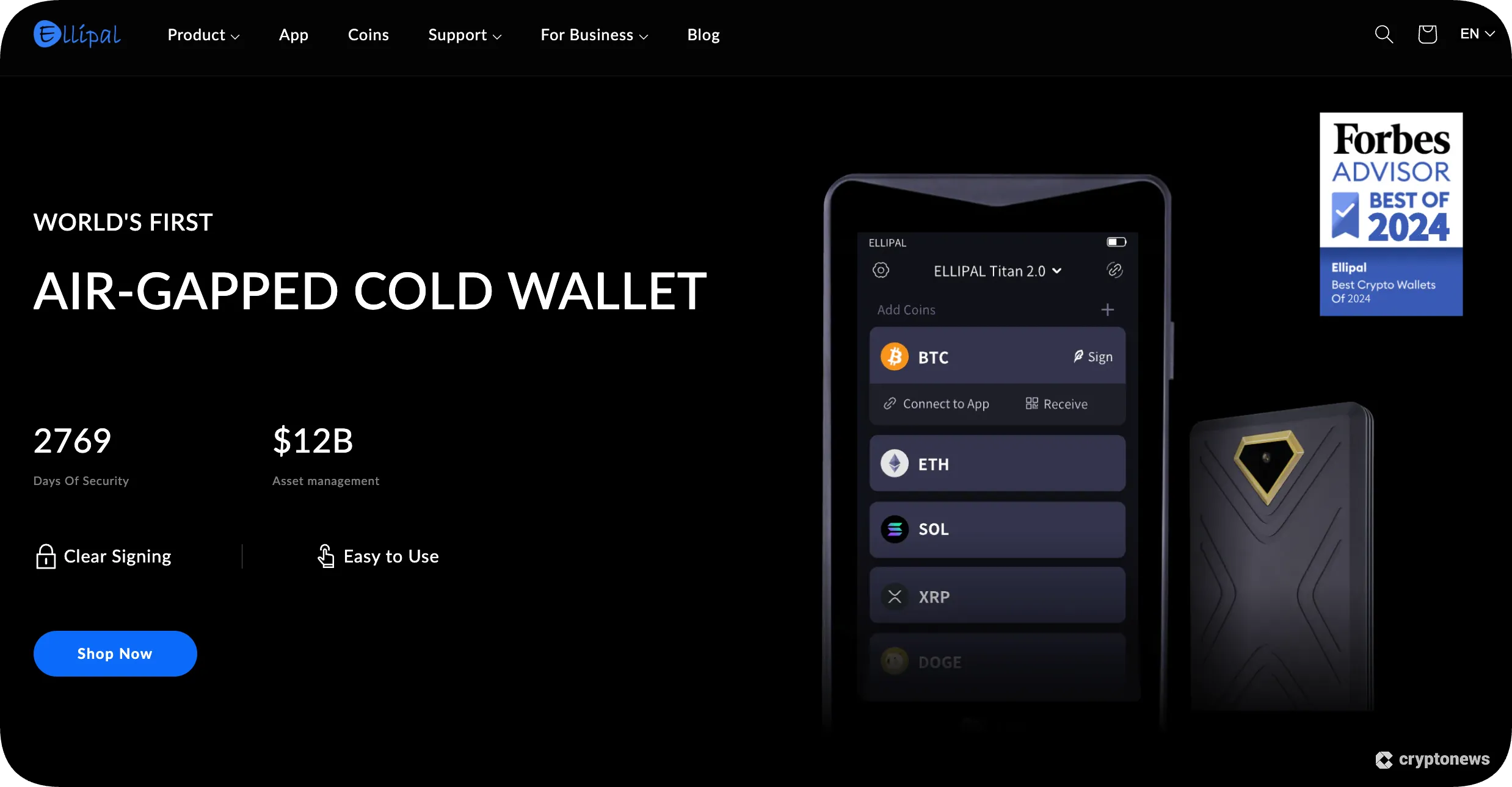 Ellipal is the Best Air-Gapped UK Crypto Wallet