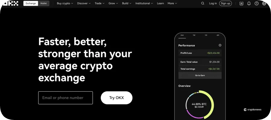 OKX is the Best UK Crypto Wallet and Exchange for NFT Management