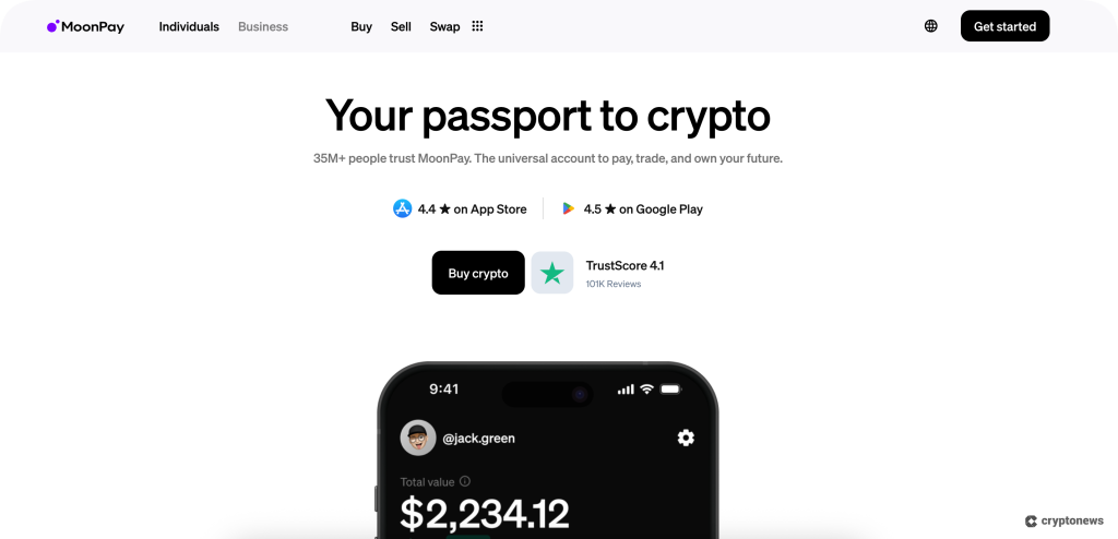 MoonPay is one of the leading FinTech companies this year.