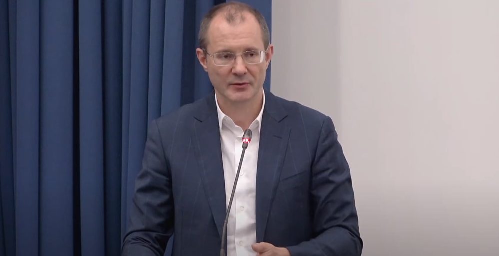 Vladimir Chistyukhin, the First Deputy Chairman of Russia’s Central Bank.
