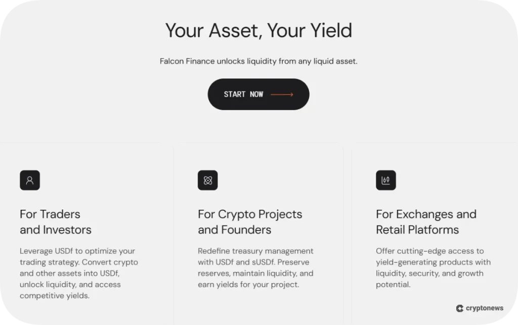 new crypto project falcon finance (FF)