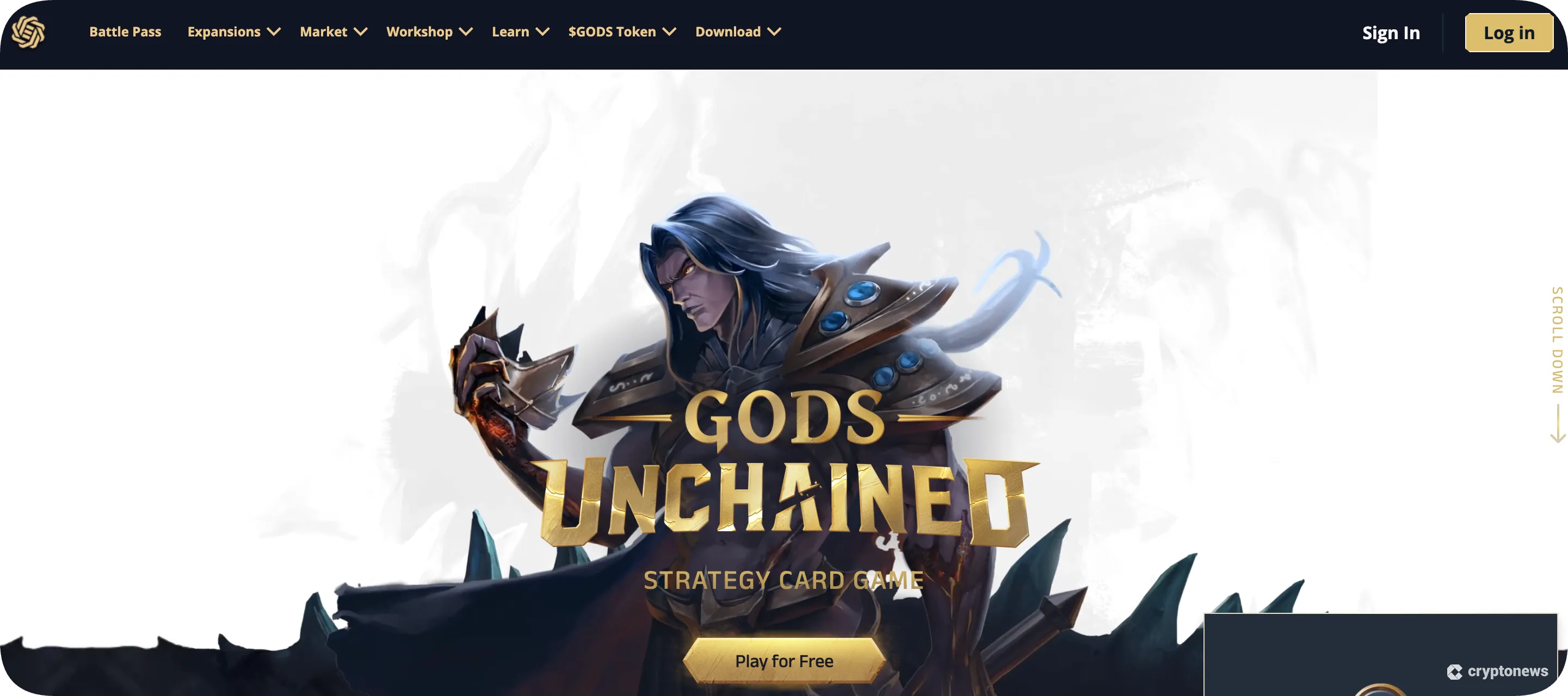 gods unchained is a good web3 game to play