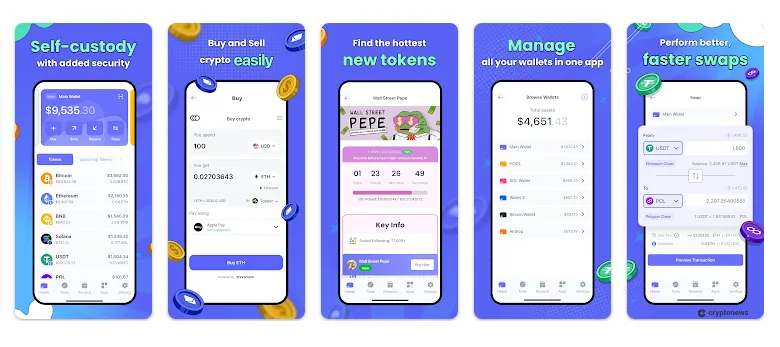 software mobile crypto wallet, Best Wallet