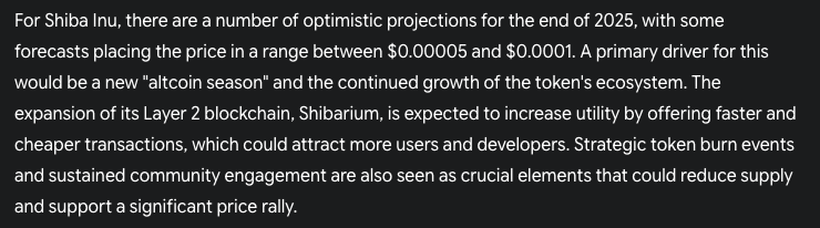 gemini predicts shib