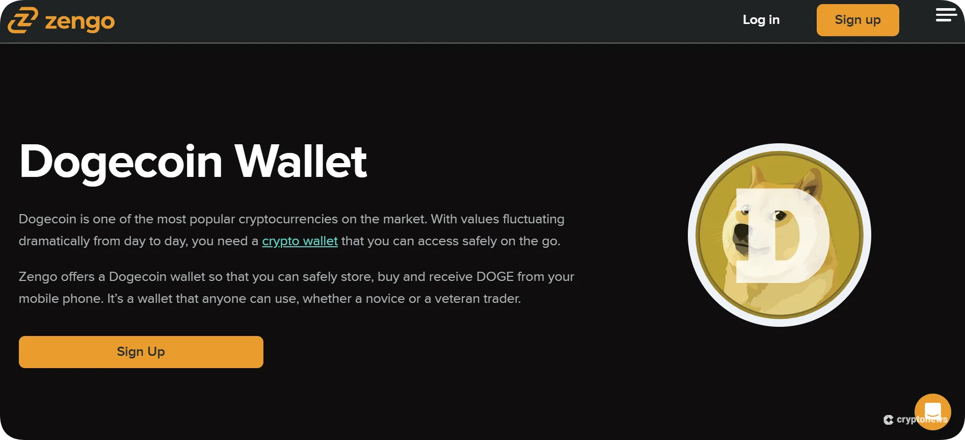zengo dogecoin wallet
