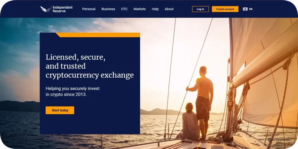 independent reserve homepage