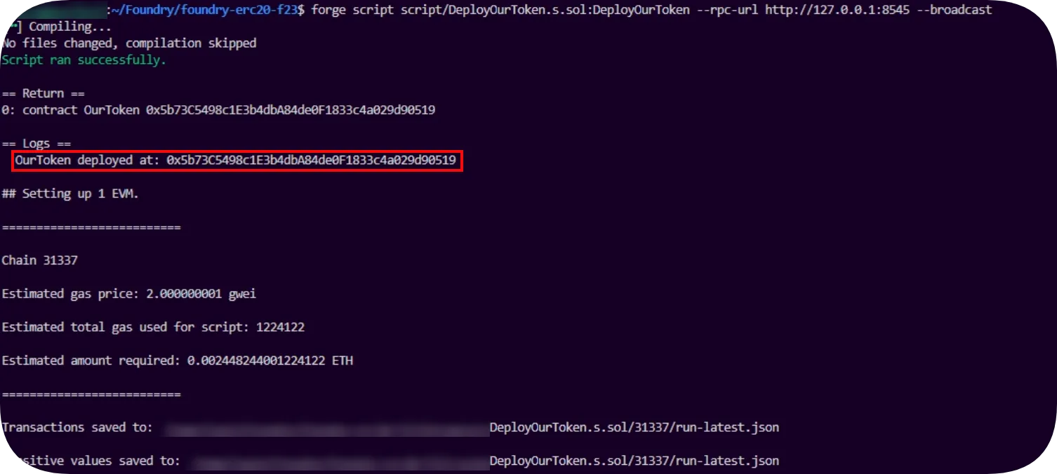 deploying a meme coin example