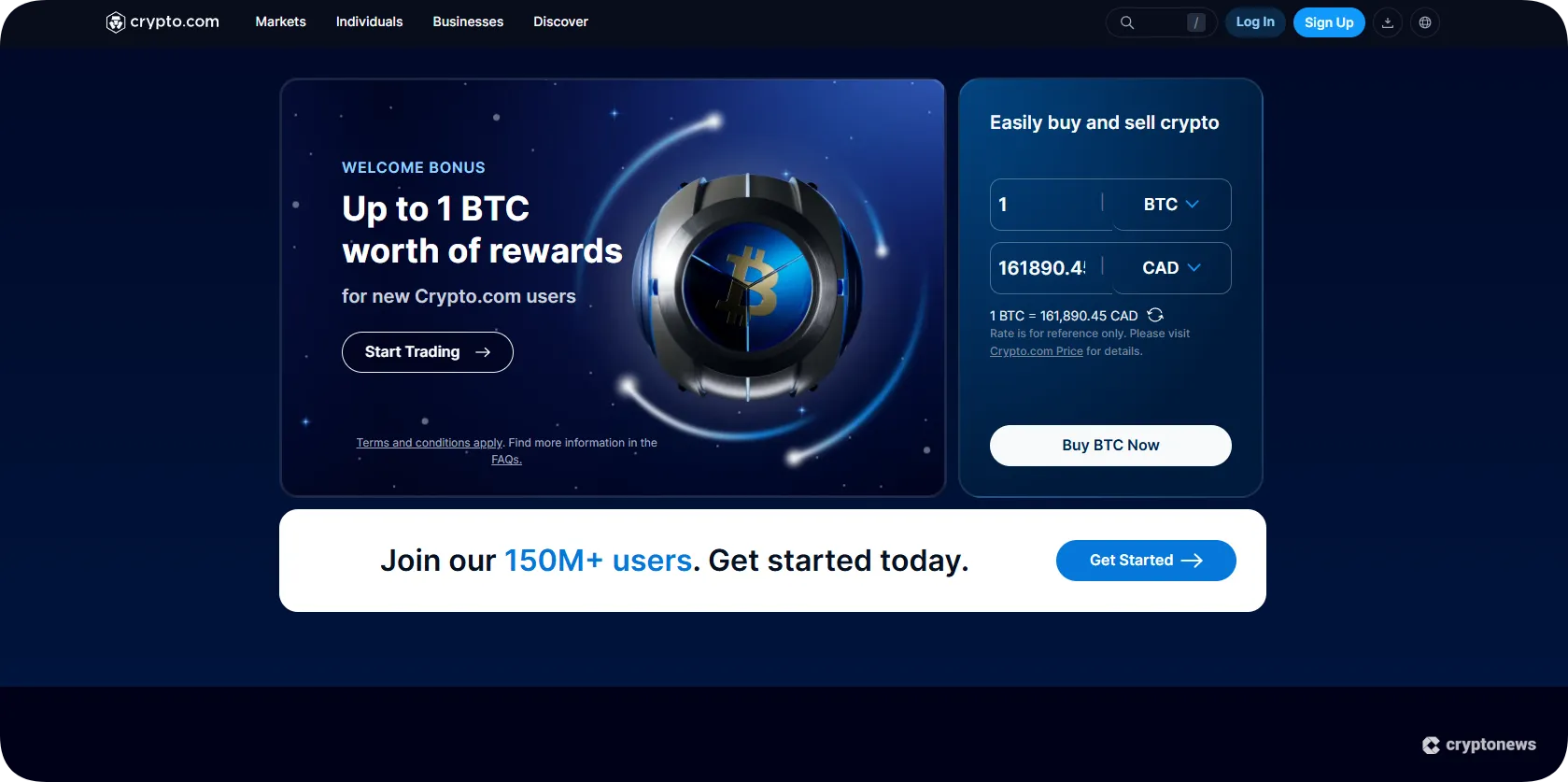 crypto.com cad deposits