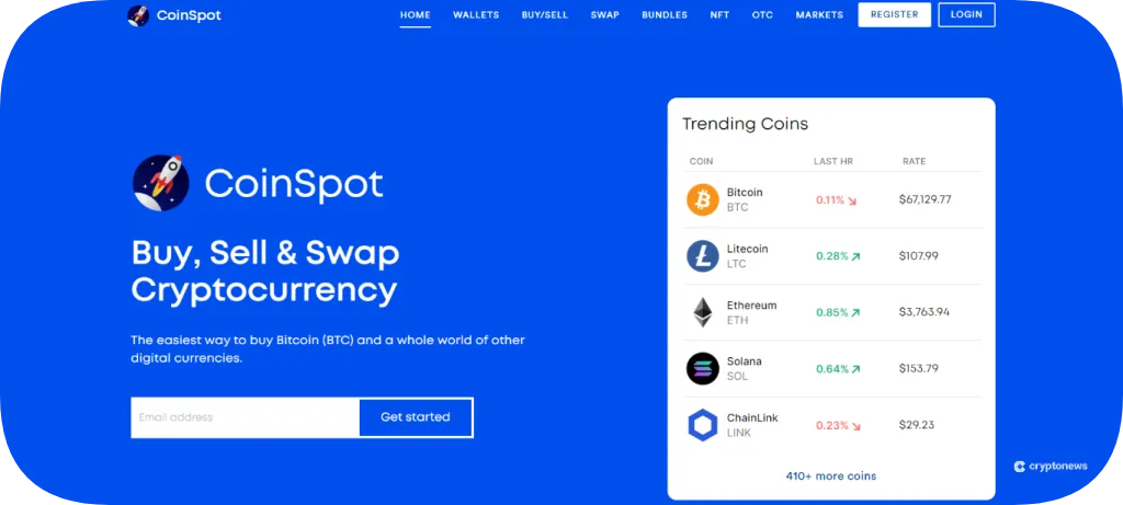 coinspot wallet and exchange