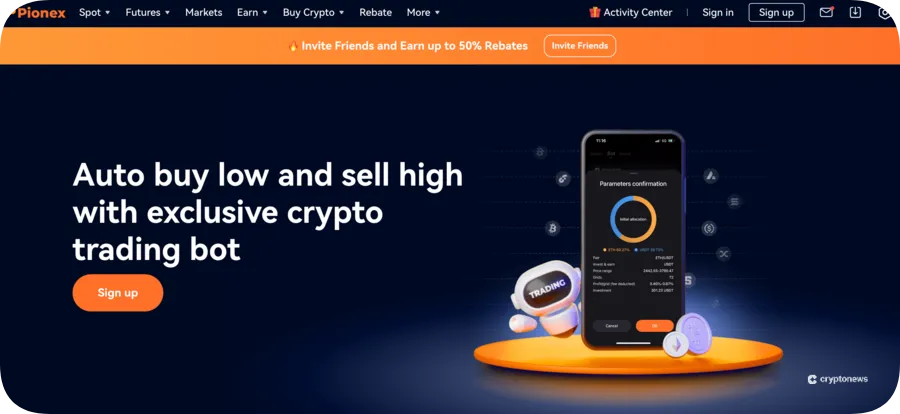pionex exchange