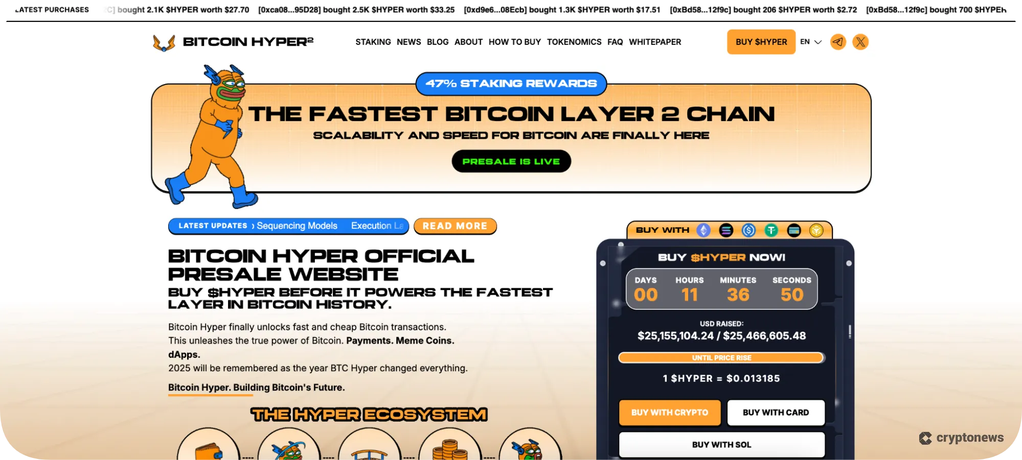 bitcoin hyper presale